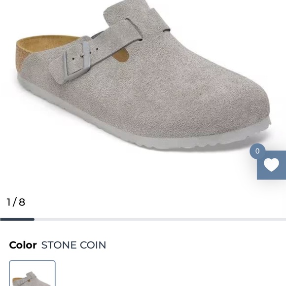 Birkenstock Beige Suede Clogs - Picture 12 of 12